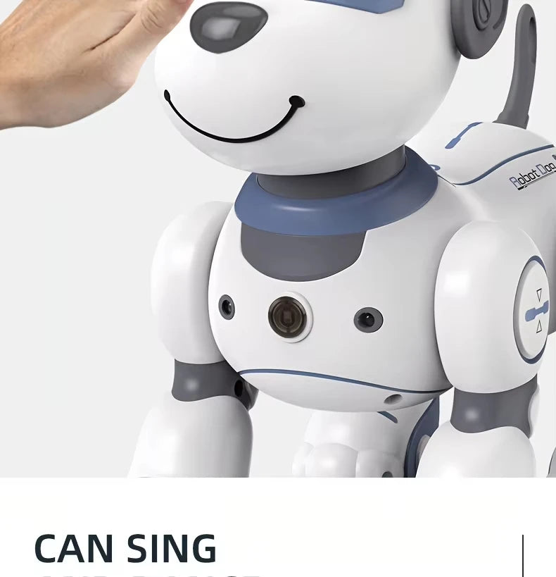 Intelligent Robot Dog, Remote Control Electronic Sing Dance Follow, Smart Interactive Stunt Music Toy, Programmable Puppy, Kid Gift