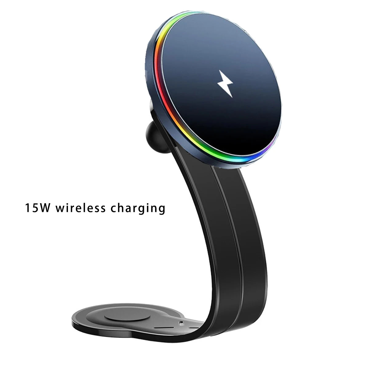 Magnetic Car Phone Holder, 15W wireless charge Vent Magsafe Ring Car MountFit for iPhone 14 13 12 Pro Plus, Mini MagSafe Case