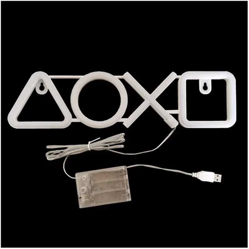 LED Neon Signs for Bedroom Wall Decor, USB Powered Switch LED Neon Light for Game Room, Living Room, Teen Gamer Room Decoration