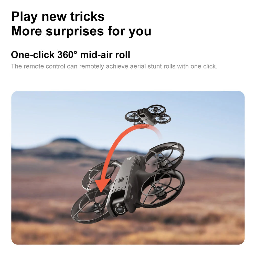 Mini Drone, Camera Drone 4K Professional Aerial 8k Dual Camera Intelligent obstacle avoidance  Brushless Quadcopter, Kid RC Toy