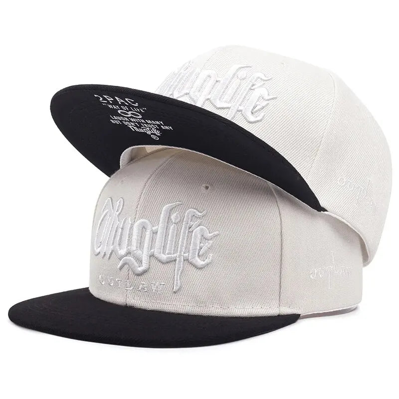 1 Pcs, Fashion Fastball CAP, Thuglife Embroidery Hiphop Baseball Cap, Snapback Hat, Adult Outdoor Casual Sun, Casual Bone Adjustable