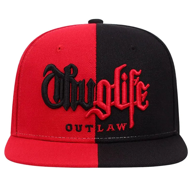 1 Pcs, Fashion Fastball CAP, Thuglife Embroidery Hiphop Baseball Cap, Snapback Hat, Adult Outdoor Casual Sun, Casual Bone Adjustable