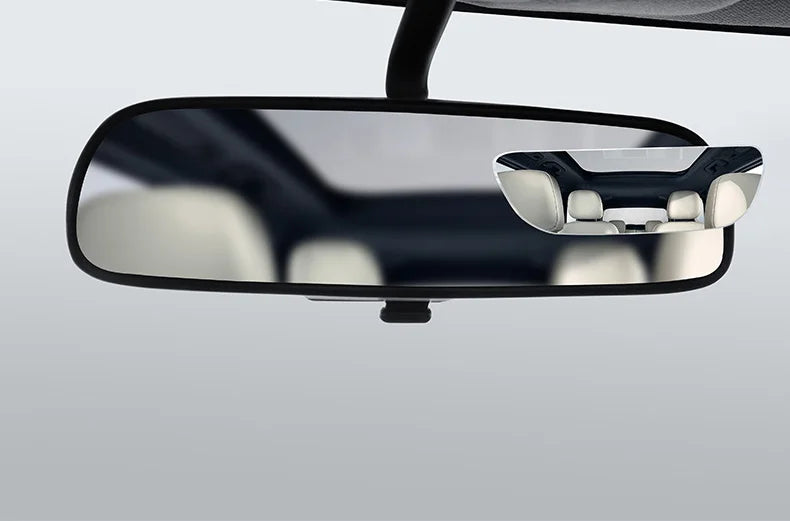 360 Degree Adjustable Angle HD Glass Blind Spot Mirror, Car Rearview Mirror, Frameless Wide-angle Rearview Auxiliary Mirror