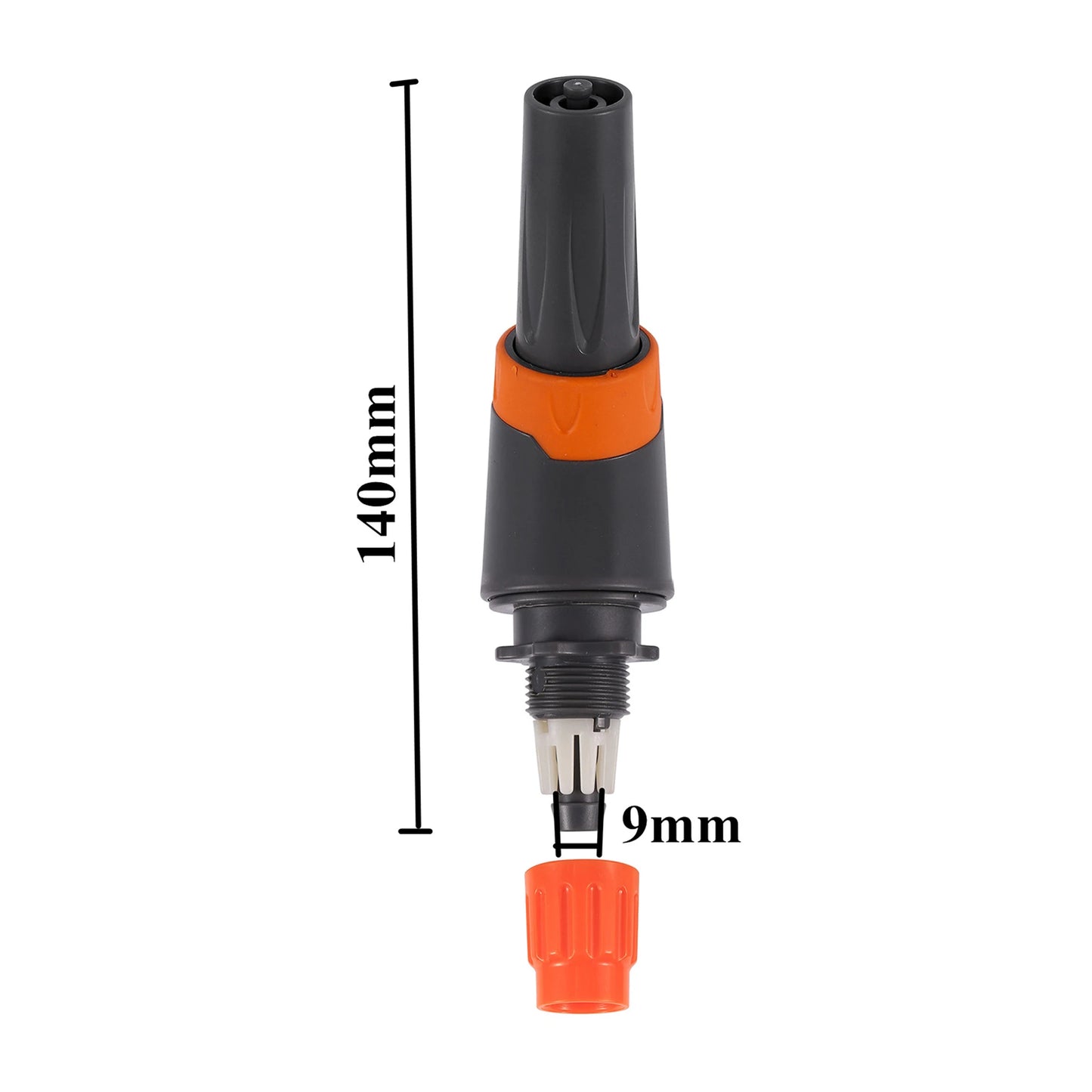 High Pressure Water Gun, Direct Spray Nozzle, Adjustable Watering Gun, Garden Irrigation Sprinkler, Car Washing Cleaning Water Gun