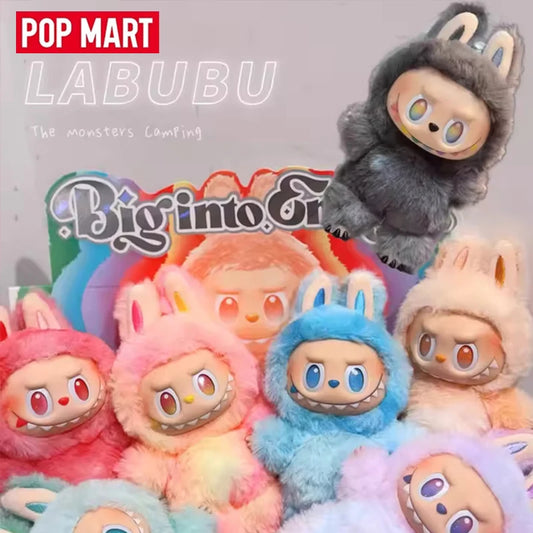 Muñeca Labubu - The Monsters Mystery Box, 100 % original - Color macaron, es el regalo perfecto para niños, familiares y amigos.