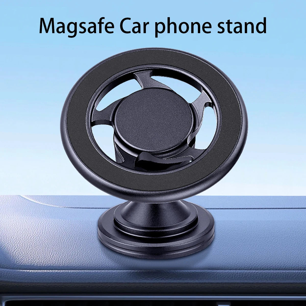 Magnetic Car Phone Holder, 15W wireless charge Vent Magsafe Ring Car MountFit for iPhone 14 13 12 Pro Plus, Mini MagSafe Case