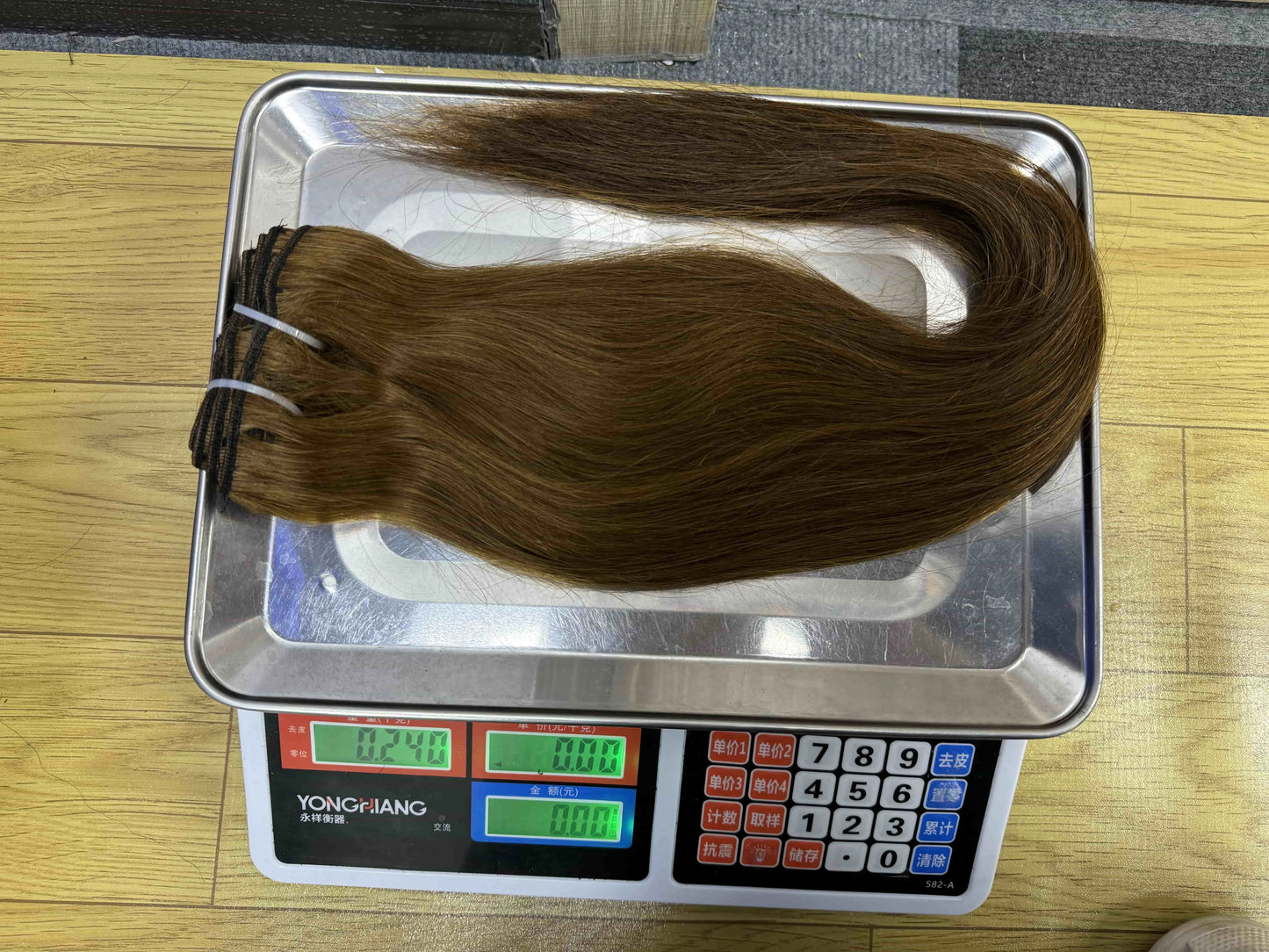 Clip In Hair Extensions, Human Hair Brazilian Straight Clip In Natural Black Color, Clip-In Remy Hair 20 22 24 26 Inch 4# Women