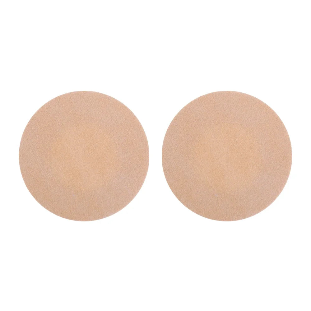10-200Pcs, Nipple Cover Stickers, Women Breast Lift Tape Pasties, Invisible Self-Adhesive Disposable Bra Padding, Chest Paste Patch