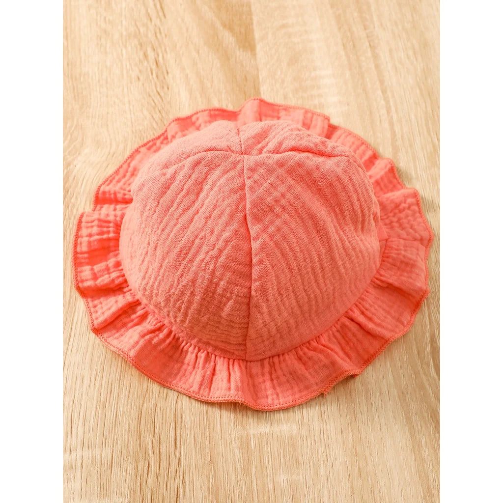 2Pcs, Dress Clothes Set, Newborn Baby Girl Love Print Sleeveless Dress With Hat Summer Fashion Cute Wear for Infant Girl 0-9Months