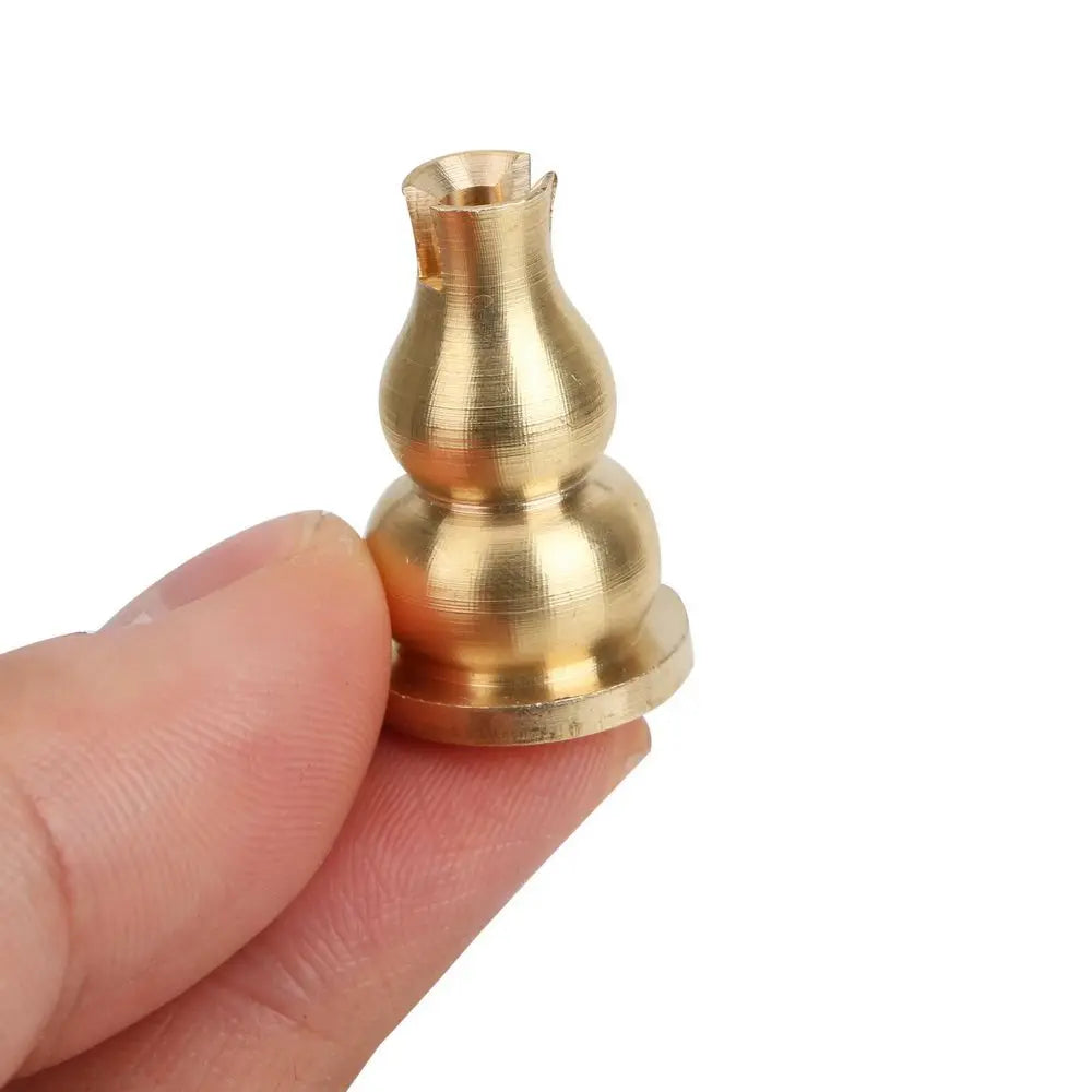 Brass Incense Burner Holder For Incense, Stick Coil Bottle Gourd Shaped Copper Incense Holder, Copper Censer