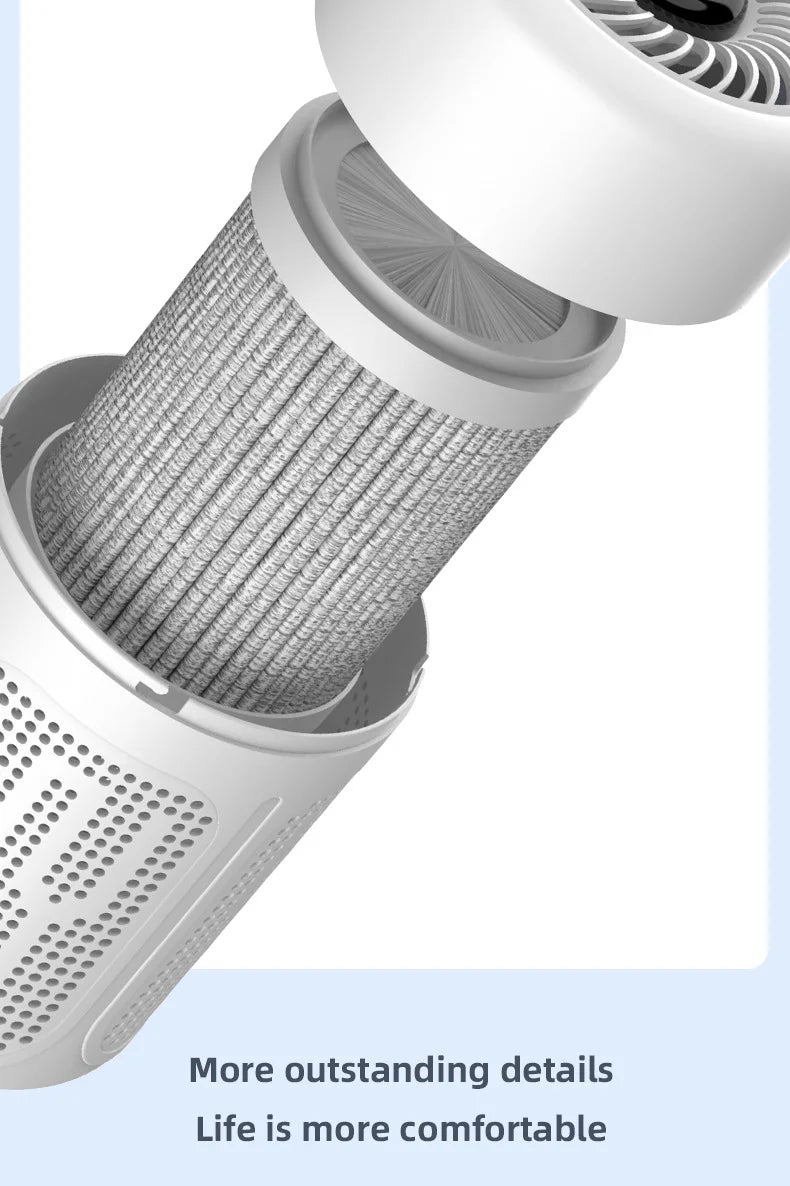 Mini Desktop Air Purifier, HEPA Filter With Negative Ion Technology Eliminates Formaldehyde Odors Smoke And Dust Particles, Xiaomi