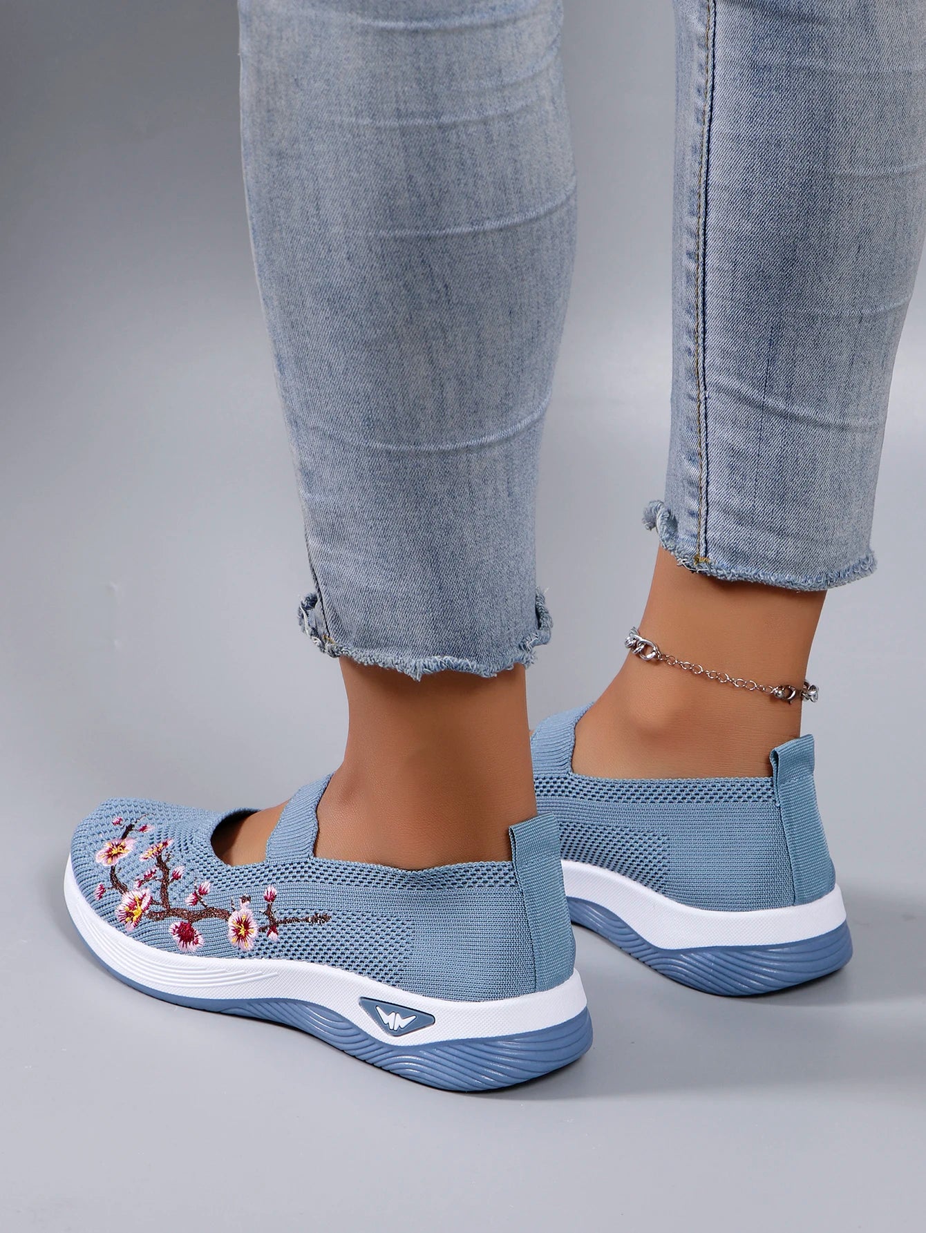 Women's summer breathable mesh flat shoes, women's shoes, casual sports shoes, clearance free shipping