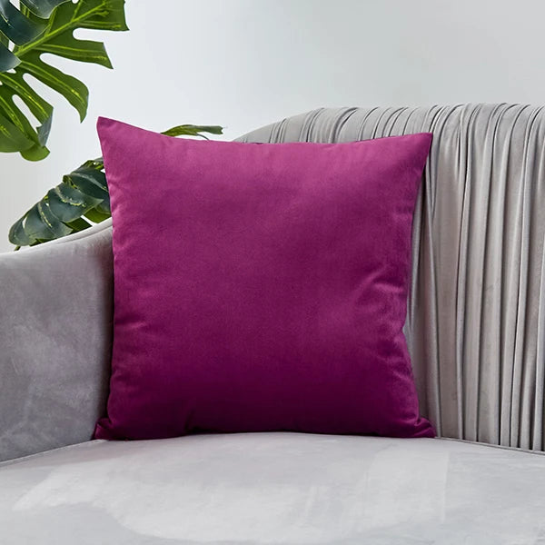 Pillow Cover Velvet, Pillow Case 40x40cm For Living Room Sofa Decorative Pillows, Home Decor Housse De Coussin