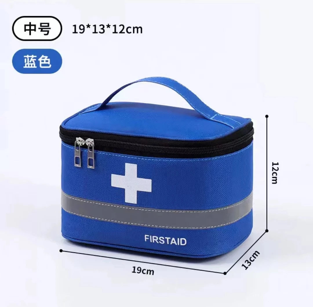 Portable First Aid Kit Medicine Storage Bag Outdoor Rescue Bag Household Children's Large Capacity Medical Kit Storage Organize