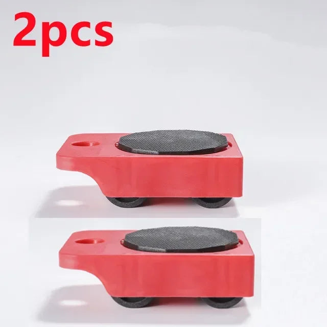 Multipurpose Furniture Mover Set, Heavy Duty Rollers Dolly For Effortless Moving & Lifting, 360 degree Rotation Rollers