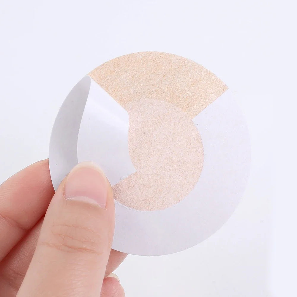 10-200Pcs, Nipple Cover Stickers, Women Breast Lift Tape Pasties, Invisible Self-Adhesive Disposable Bra Padding, Chest Paste Patch