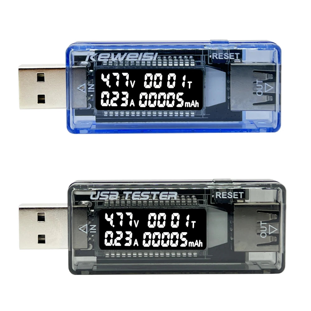 Voltage Meters, Current Voltage Capacity Battery Tester, USB Volt Current Voltage Doctor, Charger Capacity Tester, Meter Power Bank
