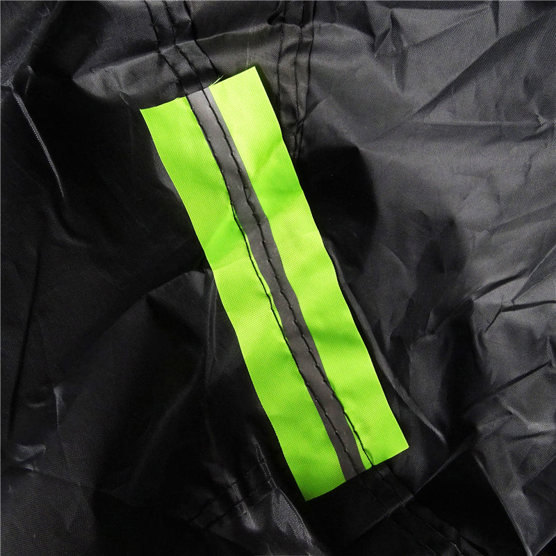 Car Cover, Full Exterior Black Auto Cover, Sunshade Dustproof Protection With Reflective strips, Universal for Hatchback Sedan SUV