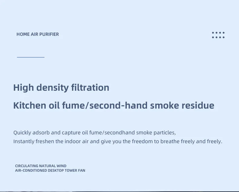 Mini Desktop Air Purifier, HEPA Filter With Negative Ion Technology Eliminates Formaldehyde Odors Smoke And Dust Particles, Xiaomi