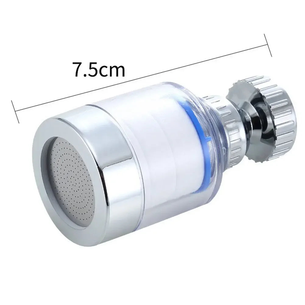 Faucet Filter Elements Water Purifier Filter, Remove Chlorine Heavy Metal Faucet Adapter, PP Cotton Filtration for Kitchen Bathroom