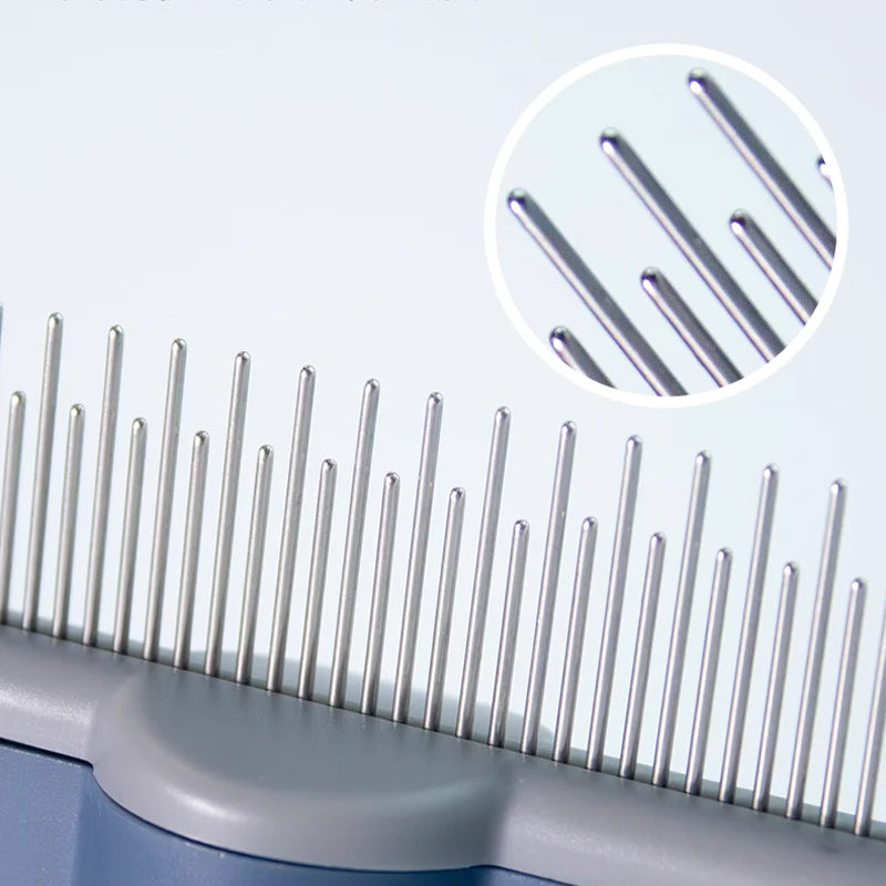 Cat Grooming Massage Brush, Pet Comb, Professional Open Knot Pet Hair Removal Brush, Durable kitten comb, Pet Accessories