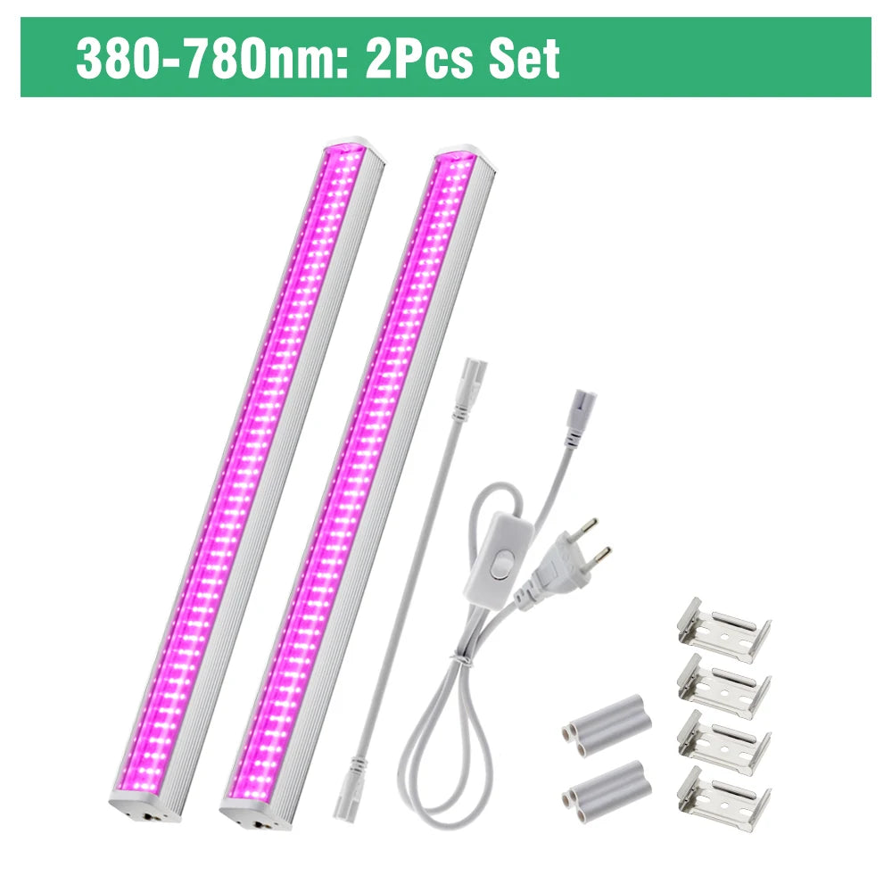 Luz de crecimiento LED de espectro completo para plantas de invernadero 4000K AC100V-265V IP65 resistente al agua para vegetales y flores de interior y exterior