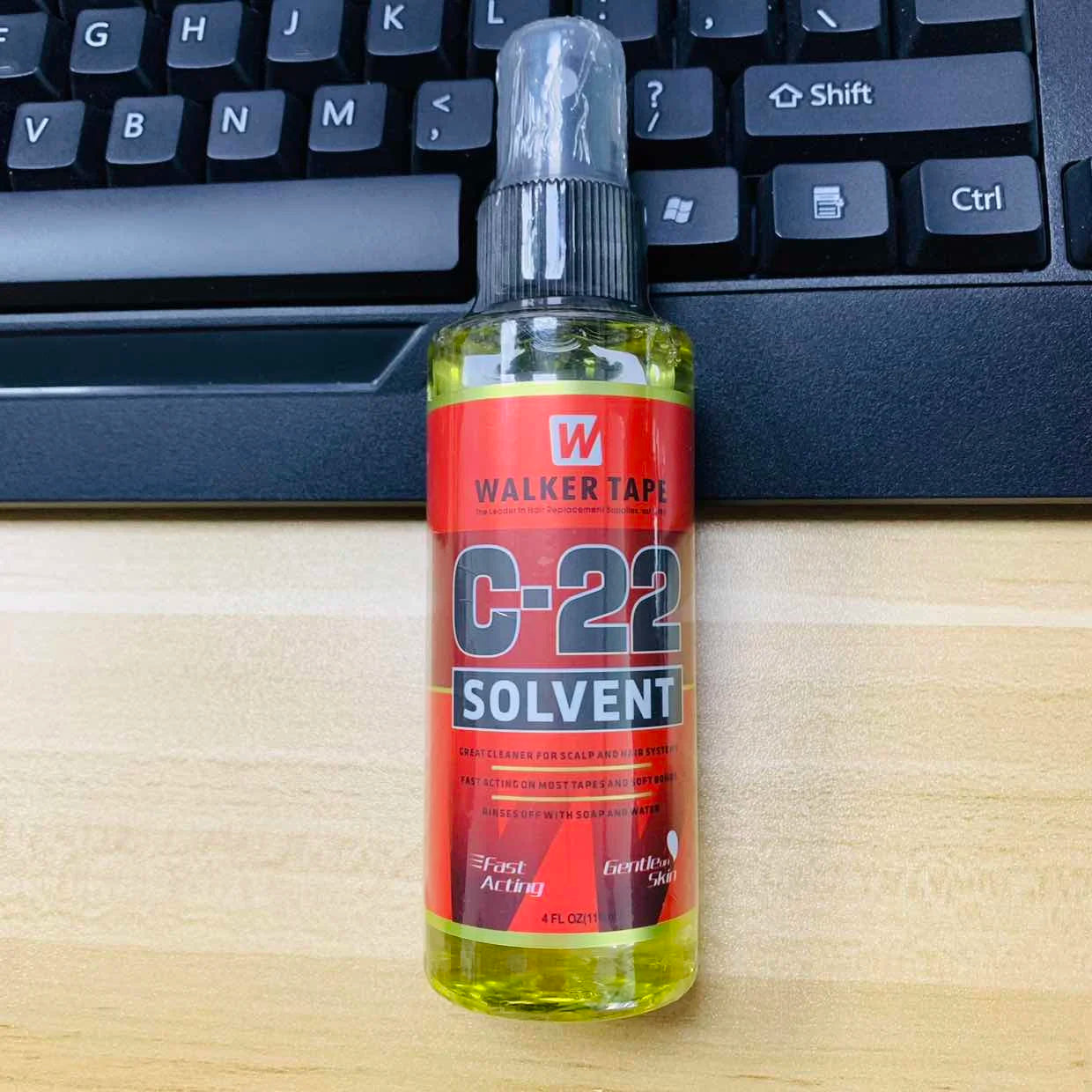 C-22/bottle Solvent Spray Remover for Lace Wigs Toupee, Adhesive Removers, Wig Glue Remover for Tape Hair Extensions