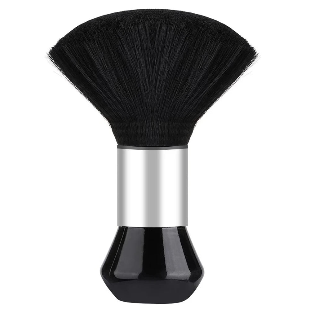 Black Hairdressing Sweeping Neck Hair Cleaning Duster, Hair Cutting Brush for Barbershop Hair Cut, Brush Tools, Barber Accessories