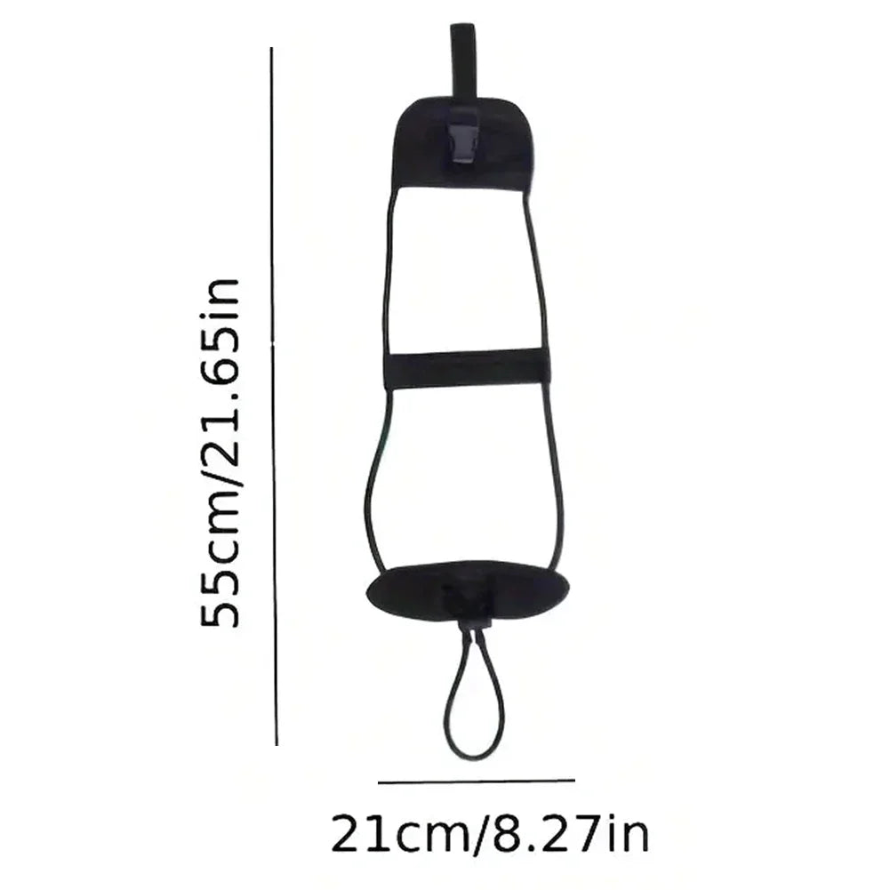 Travel Tied Black Durable Nylon Cargo Tie Down Luggage Lash Belt Strap With Cam Buckle Travel Kits Outdoor Camping Tool