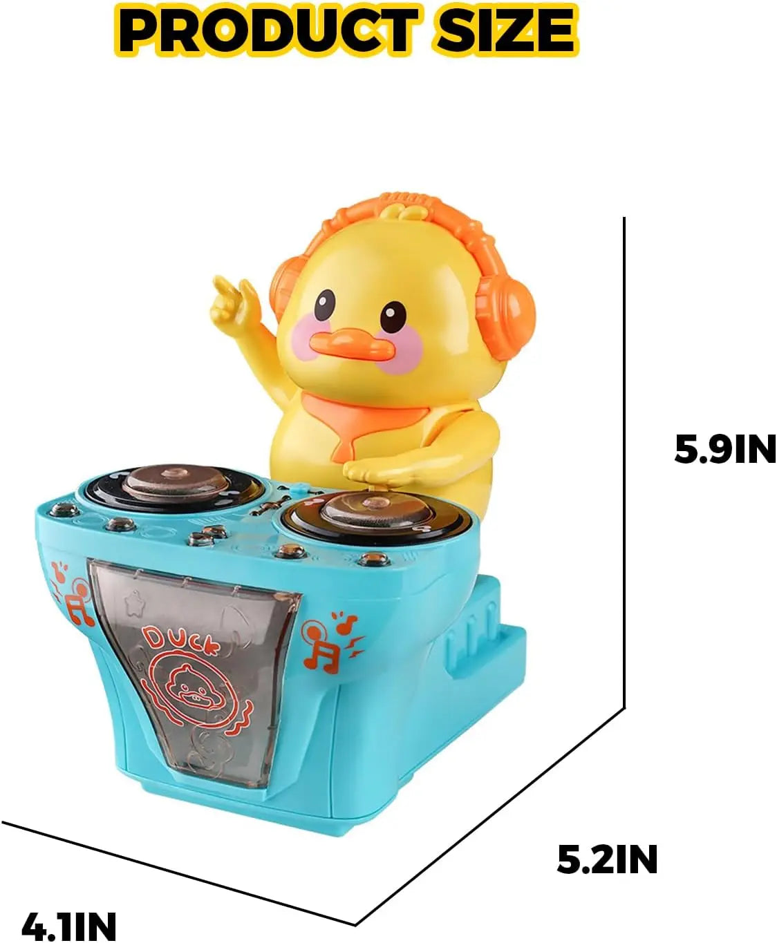Electronic DJ Light Music Dancing Pig Toy, Musical Toys, Cute Swing Dancing Piggy Toy with Music LED Lights, Musical Toy for Kids