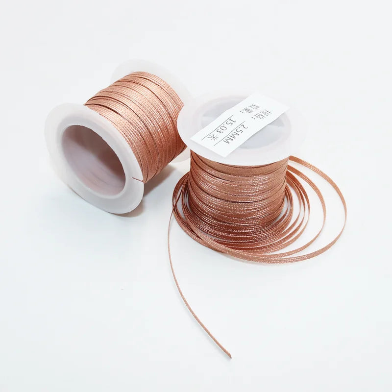 Length 15/8M Strong Solder Wick, Desoldering Copper Wire Mesh Braid Width 2/2.5/3.0mm, PCB BGA  Remover Tin Welding Soldering Tool