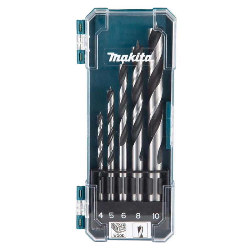 Makita D-72833 D-72861 Metal/Wood Drill Bit Set, HSS-Tin Twist Drill Various Size Multifunctional Tool Accessories