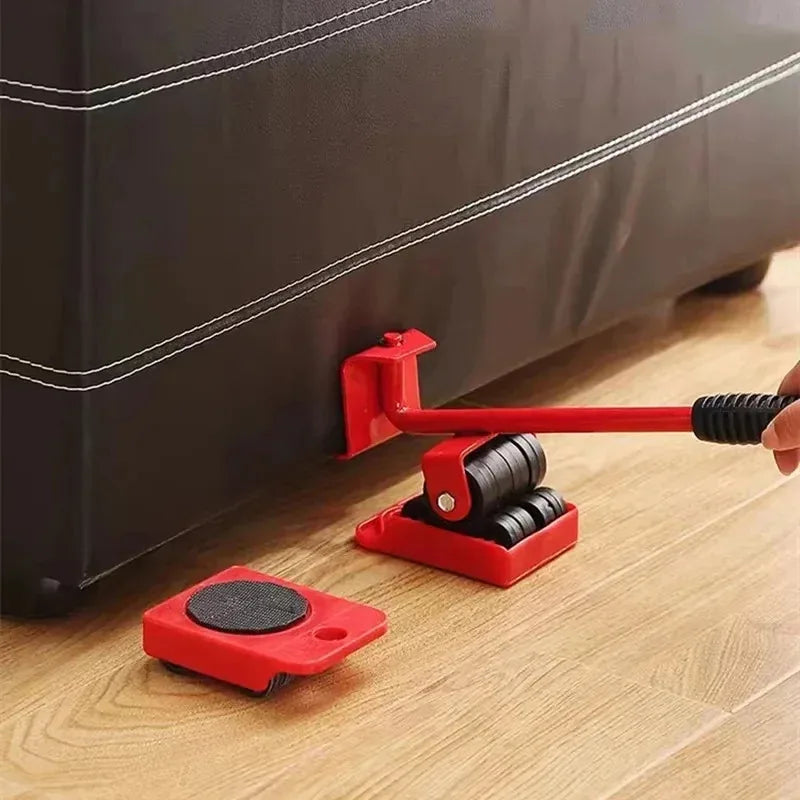 Multipurpose Furniture Mover Set, Heavy Duty Rollers Dolly For Effortless Moving & Lifting, 360 degree Rotation Rollers