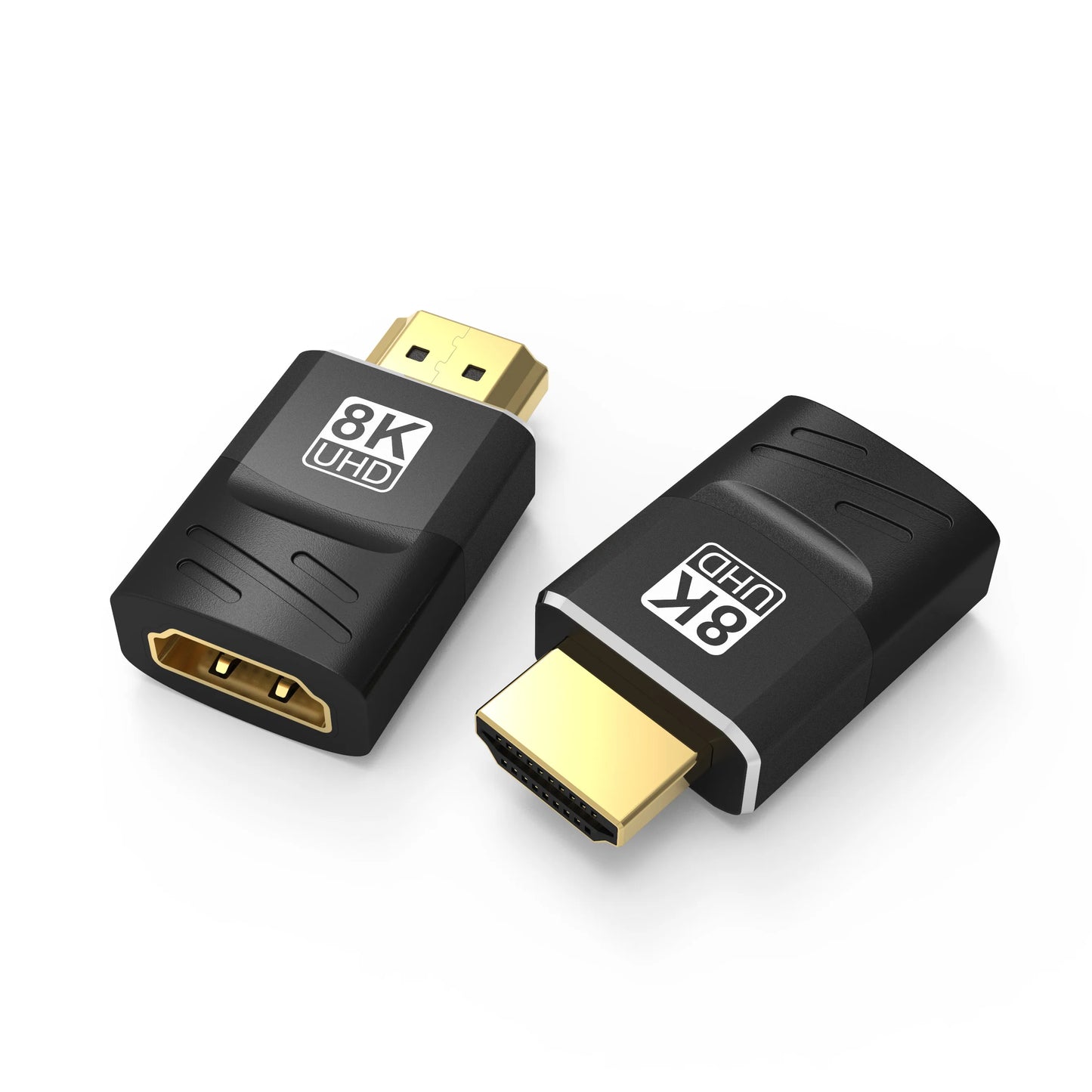 HDMI-Compatible Adapter, Mini/Micro HDMI To HDMI Adapter, 8K 60Hz 4K 120Hz/144Hz Male To Female Converter For HDTV Laptop PS5