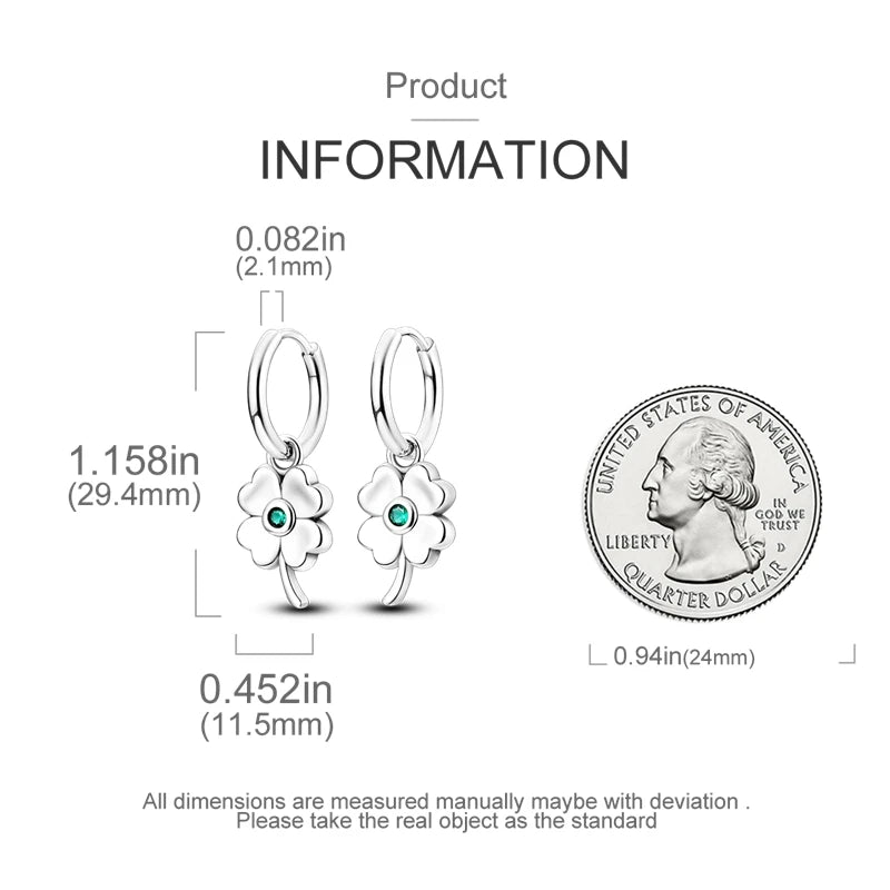 925 Sterling Silver Colored Zirconium Stars Hoop Earrings For Women Jewelry, Anniversary WeddingMaking Jewelry Gift