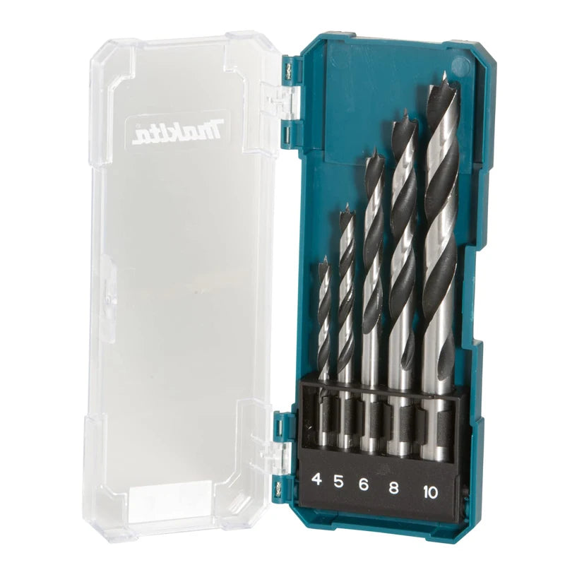 Makita D-72833 D-72861 Metal/Wood Drill Bit Set, HSS-Tin Twist Drill Various Size Multifunctional Tool Accessories