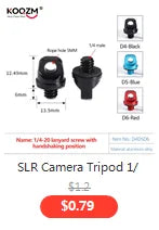 1/4" 3/8" Male Female Thread Screw, Tripod Plate Screw Mount For Camera Flash Tripod Mic, Metal Camera Accessories Mount Adapter