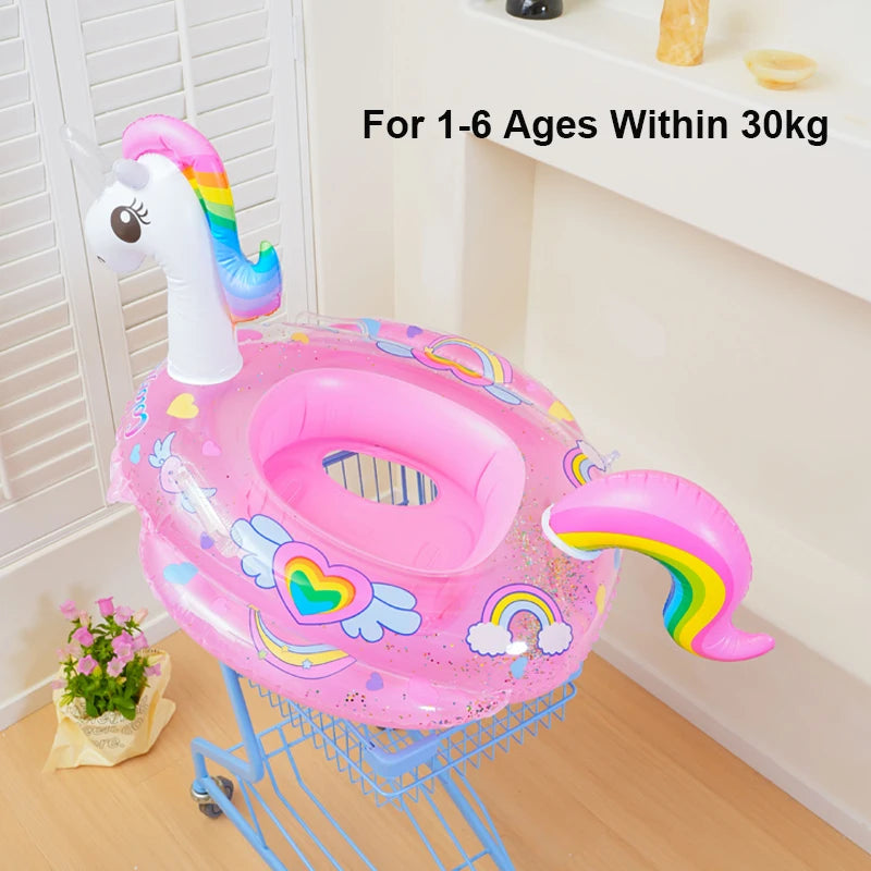 ROOXIN Swimming Ring Adult Water Play Tube Inflatable Swimming Seat Swimming Circle Pool Float Beach Party