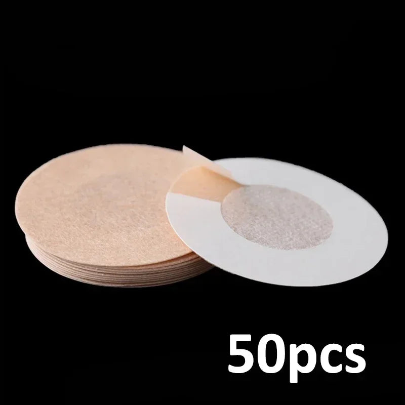 10-200Pcs, Nipple Cover Stickers, Women Breast Lift Tape Pasties, Invisible Self-Adhesive Disposable Bra Padding, Chest Paste Patch