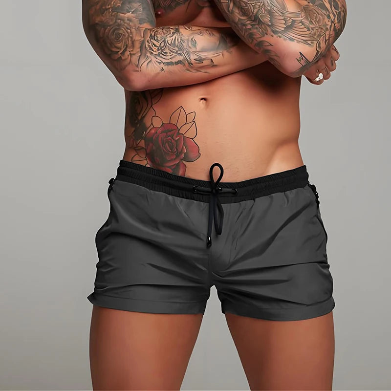 New Mens Swimsuit, Sexy Swimwear, Men Swimming Shorts, Men Briefs Beach Shorts, Sports Suits, Surf Board Shorts, Men Swim Trunks