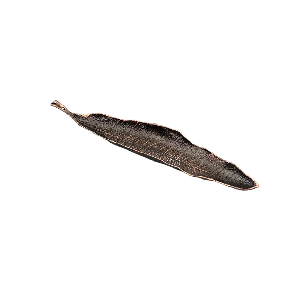 Leaf Incense Burner, Incense Ash Catcher, Incense Sticks Holder for Counters, Meditation Room, Yoga, Home, Office