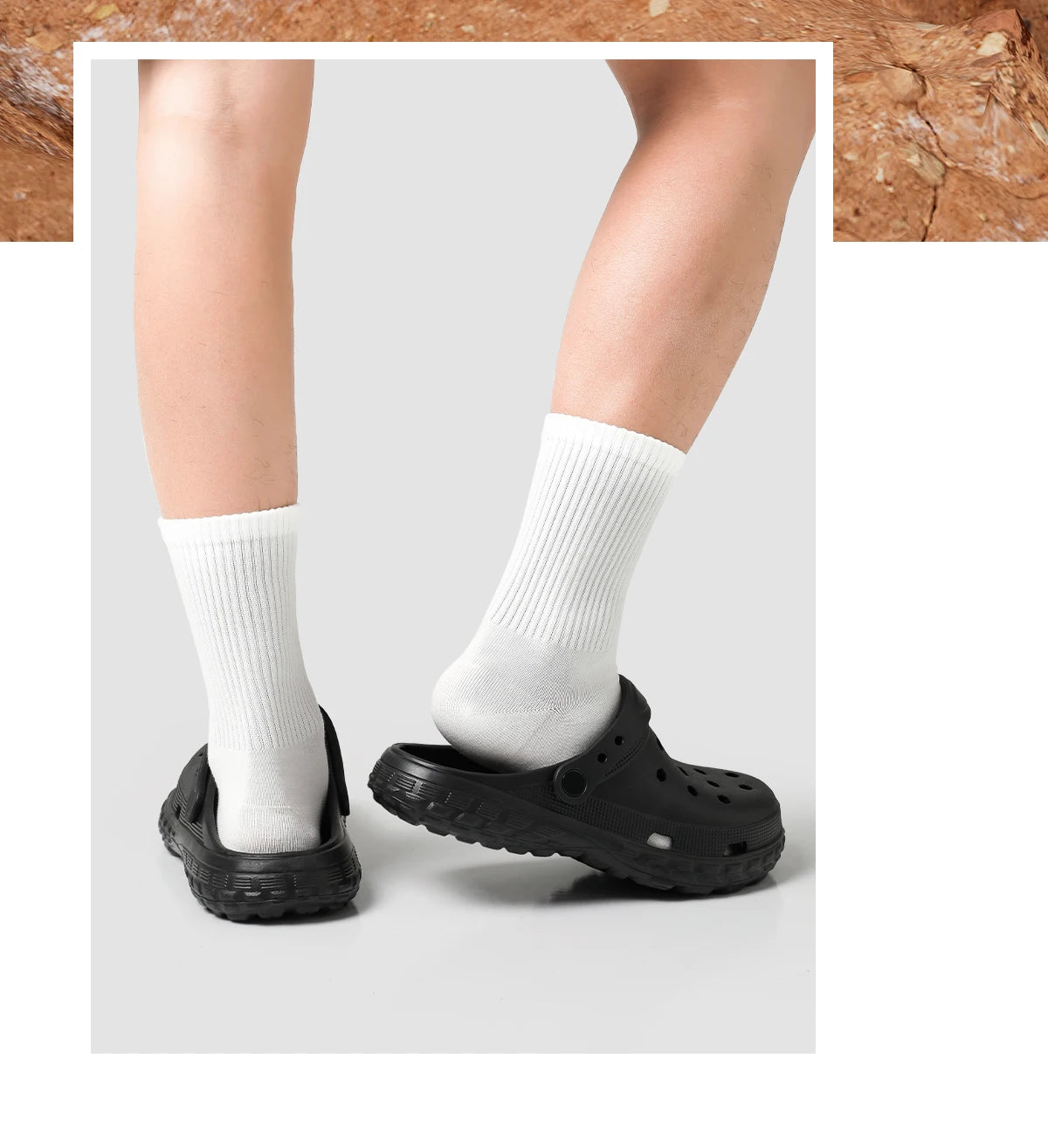 EVA Unisex Hole Shoes, Beach Thick Bottom Outdoor Slippers, Comfortable Breathable Indoor Slippers