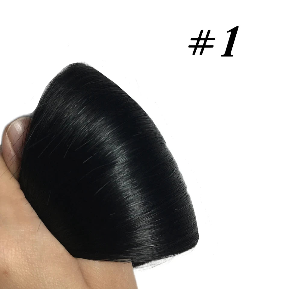 Clip In Hair Extensions, Human Hair Brazilian Straight Clip In Natural Black Color, Clip-In Remy Hair 20 22 24 26 Inch 4# Women