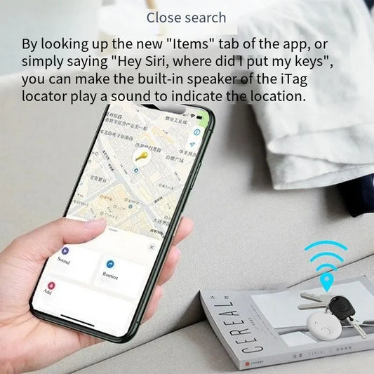 Rastreadores Airtag Localización deportiva Find My Funciona con iOS o Android Llaves Find hub disponibles Mini localizadores
