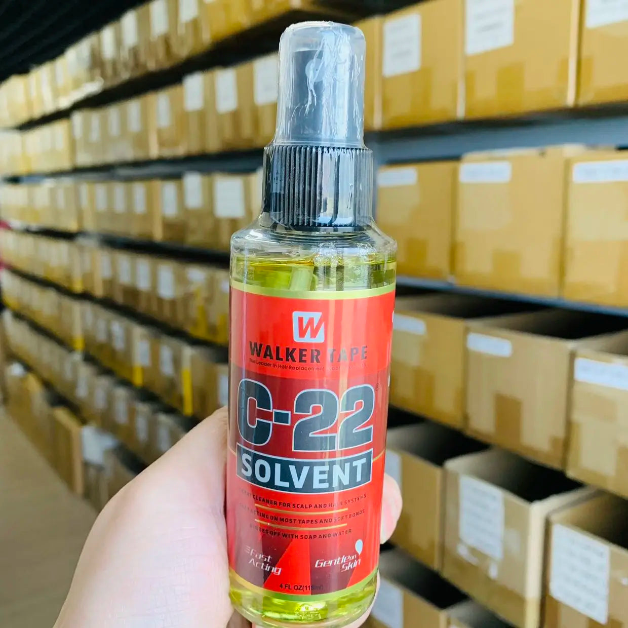C-22/bottle Solvent Spray Remover for Lace Wigs Toupee, Adhesive Removers, Wig Glue Remover for Tape Hair Extensions