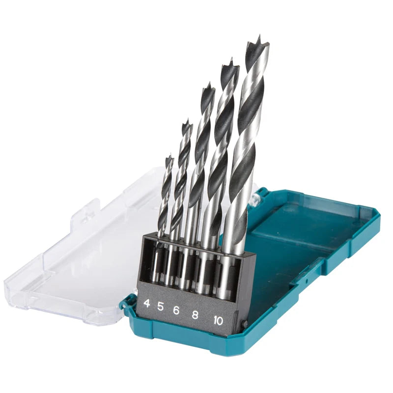 Makita D-72833 D-72861 Metal/Wood Drill Bit Set, HSS-Tin Twist Drill Various Size Multifunctional Tool Accessories