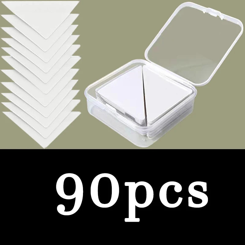 Prevent Deformation Collar Stays, Stickers, Anti Roll Stand Collar Shaper, Adhesive Shaping Patch, Avoid Curl Polo Shirts Fixed Pads
