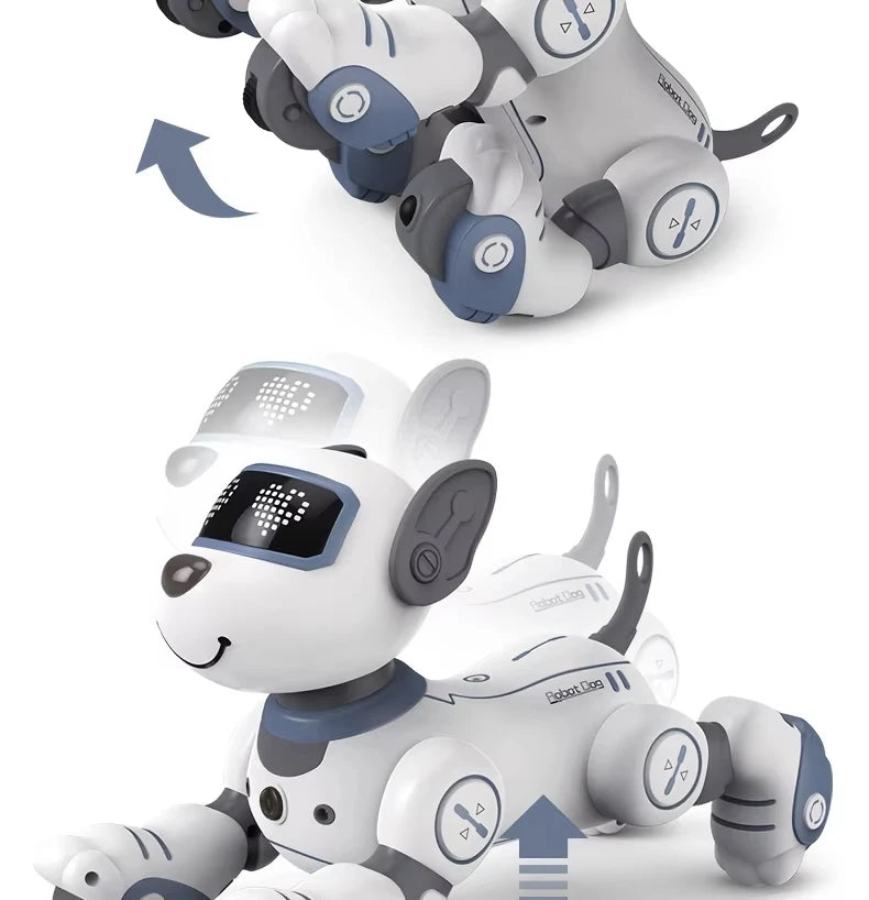 Intelligent Robot Dog, Remote Control Electronic Sing Dance Follow, Smart Interactive Stunt Music Toy, Programmable Puppy, Kid Gift