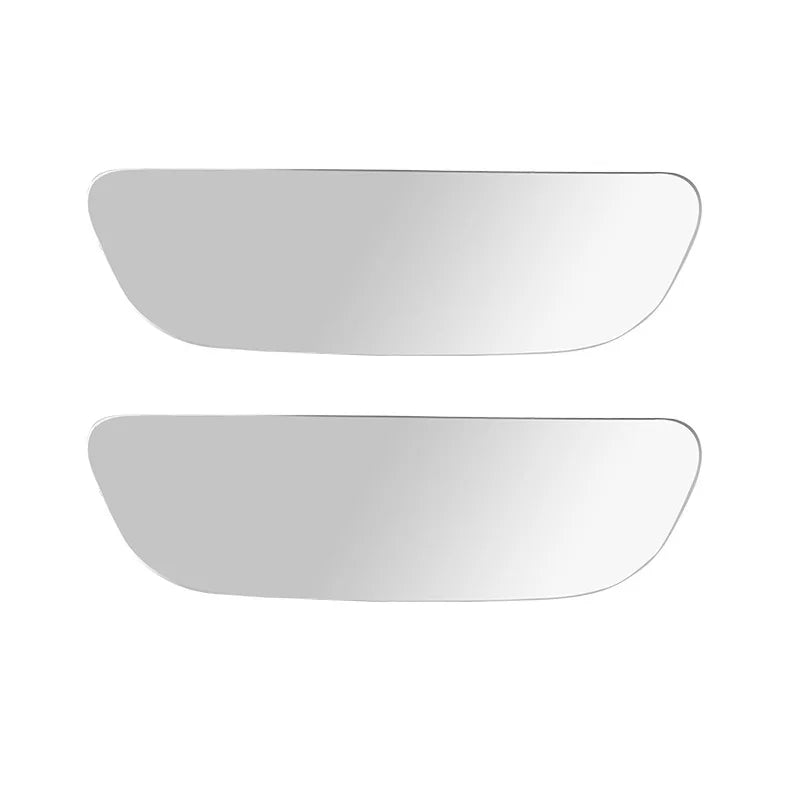 360 Degree Adjustable Angle HD Glass Blind Spot Mirror, Car Rearview Mirror, Frameless Wide-angle Rearview Auxiliary Mirror
