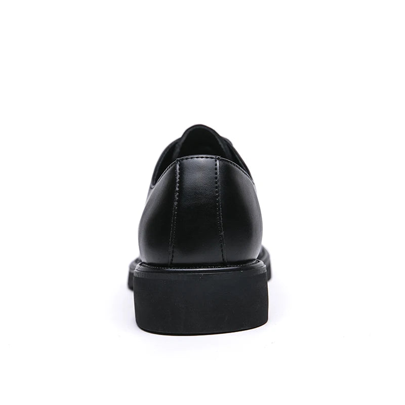 Spring Autumn Soft Sole Comfortable Casual Shoes, Men's Outdoor Hiking Travel Shoes, High End High Quality Men's Suit Dress Shoes